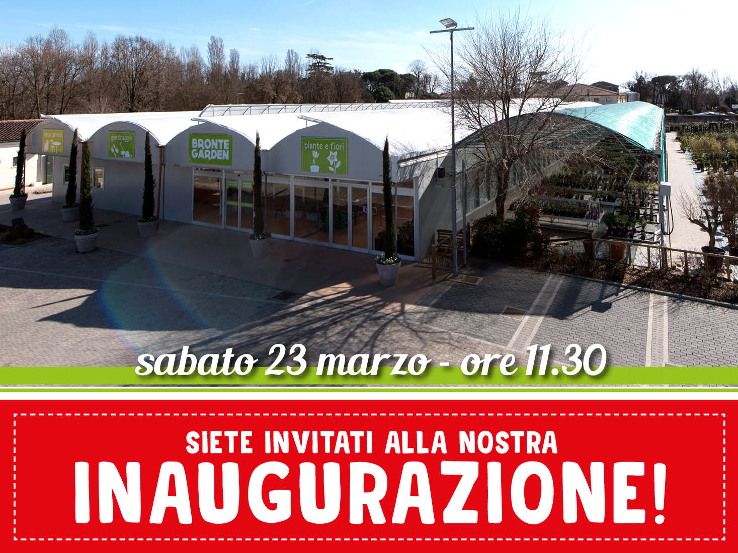 Inaugurazione Bronte Garden